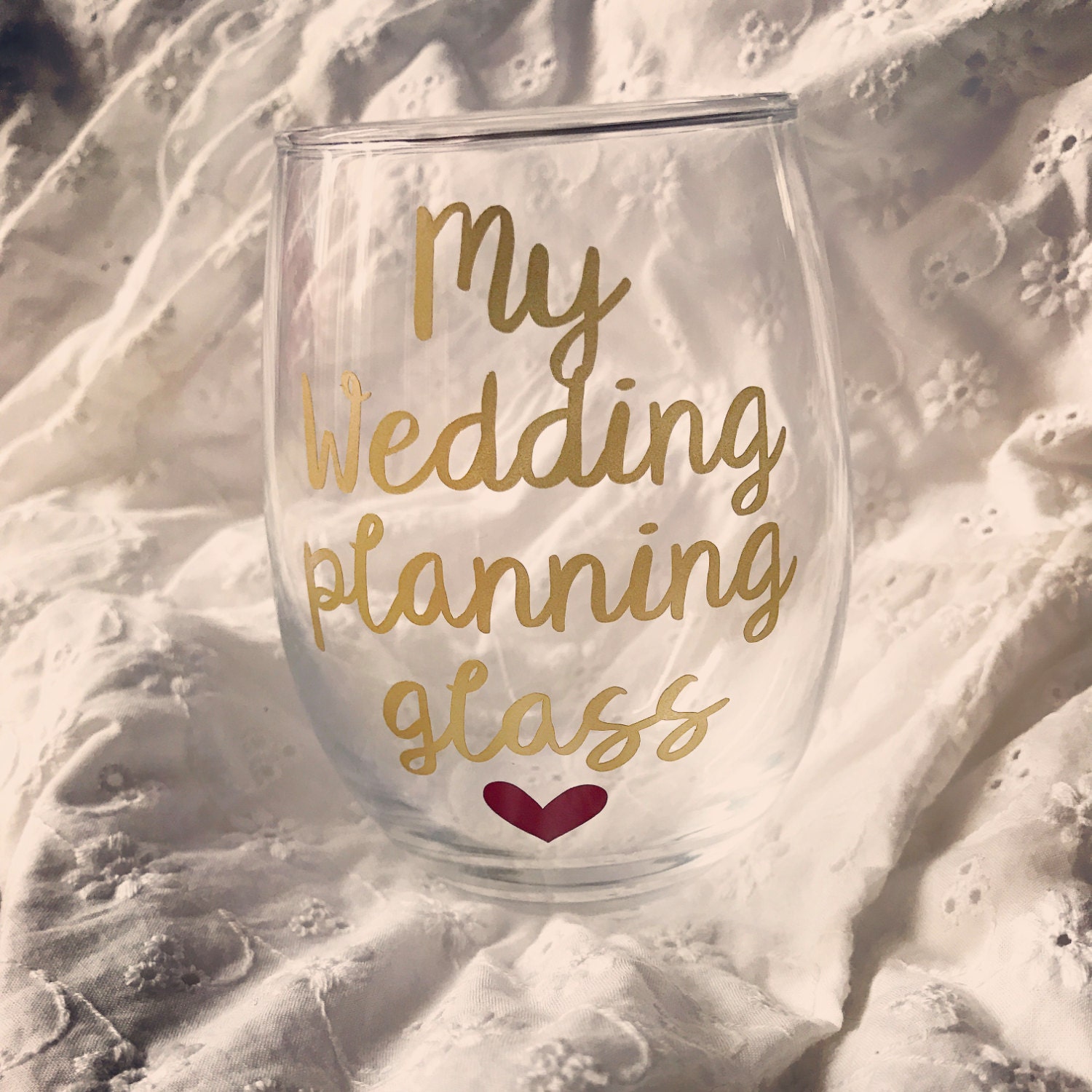 Wedding planning glass engagement gift engagement gifts for