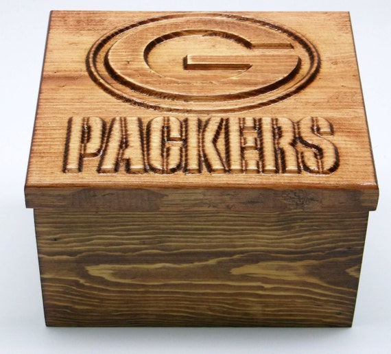 Personalized Green Bay Packers Gift Box Engraved Birthday