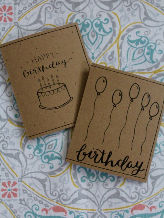 handwritten birthday cards printable color me yourself 2