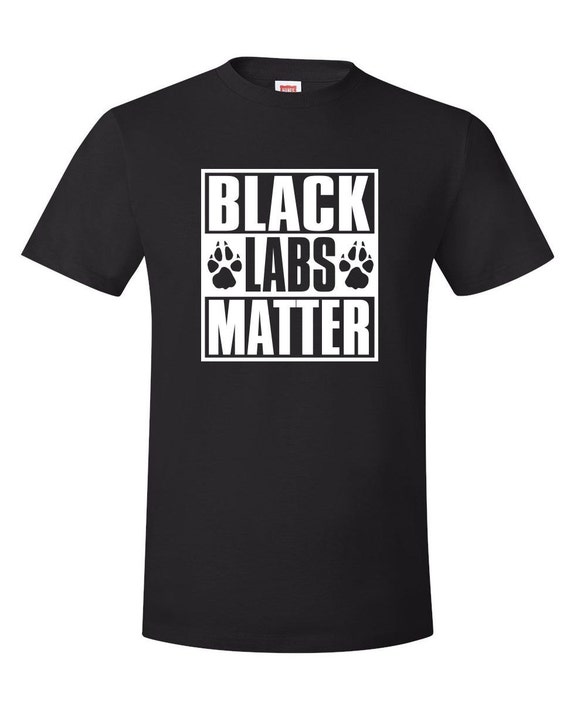 black labs matter dog shirt