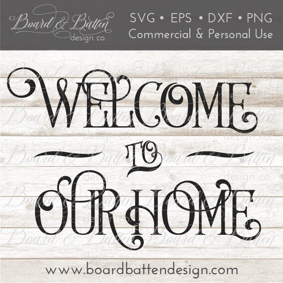 Download Home Decor Svg Welcome Svg Files Wood Sign Svg Vinyl Cut