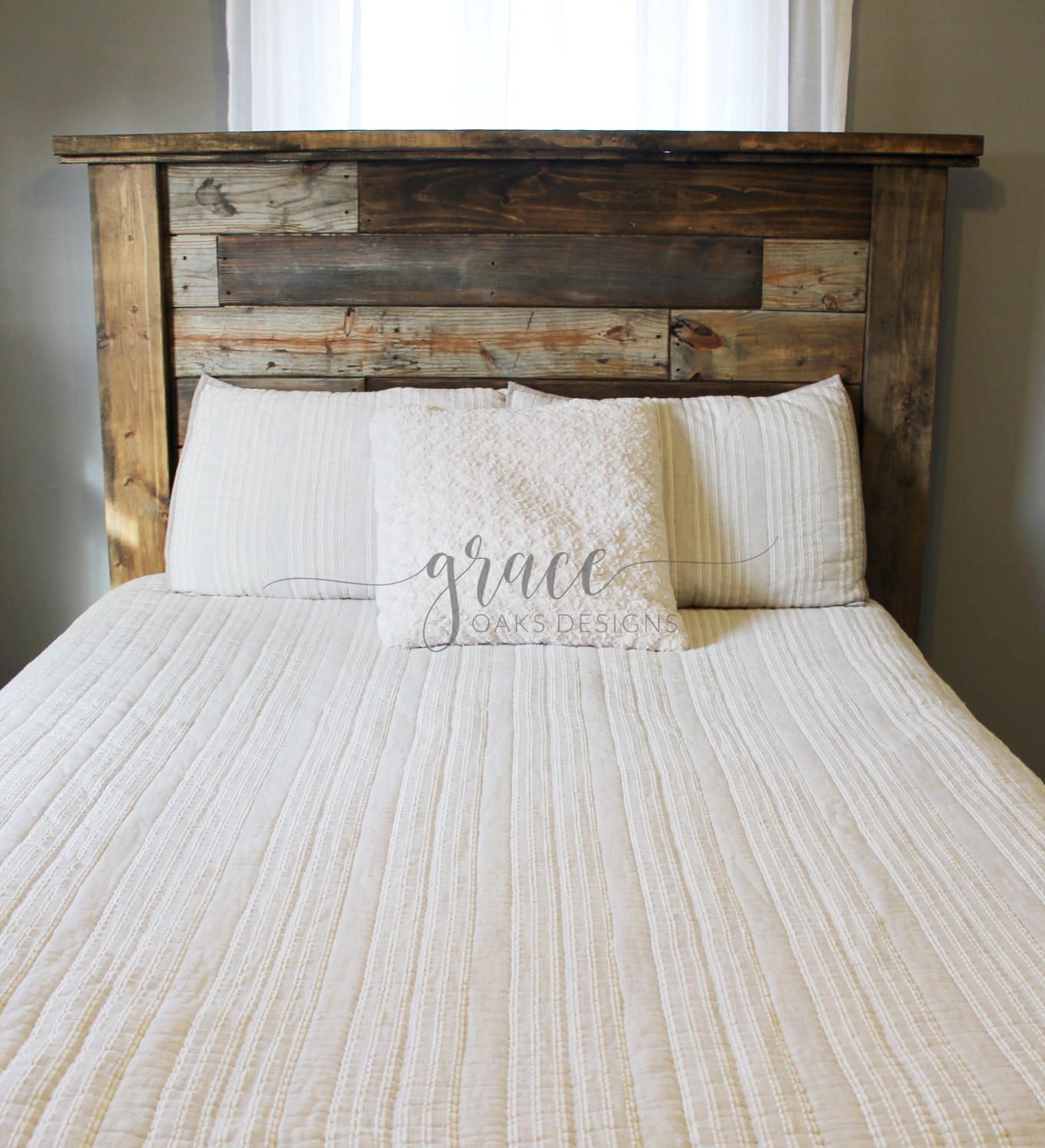 Reclaimed Wood Headboard