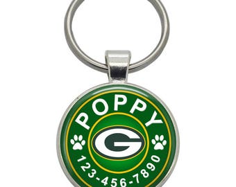 Pet ID Tag - Green Bay Packers - Pet Tags, Dog Tags, Cat Tags, Dog ID Tags, Cat ID Tags