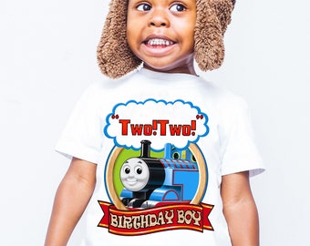 Thomas the Train Custom shirt for family members, girls birthday gift, boys shirt, birthday girl gift, family matching shirts, gift boys