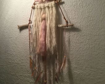 Dream catcher. "Sweetness of a night" Driftwood weaving