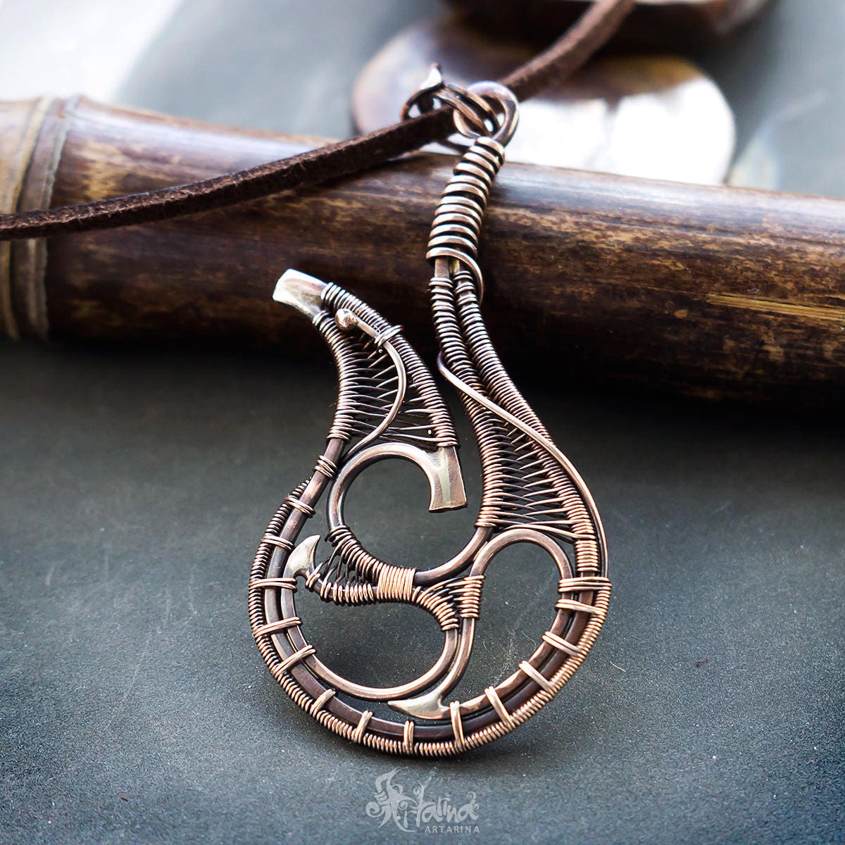 Polynesian necklace // Polynesian style jewelry // Polynesian