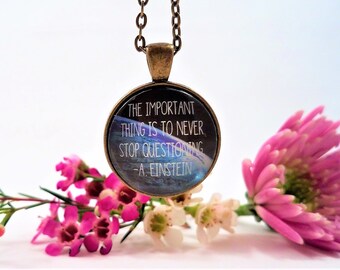 Einstein Question Everything Quote