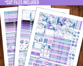 30% OFF SALE Erin Condren planner stickers, Horizontal planner stickers, EC horizontal stickers, Weekly printable stickers - STC031