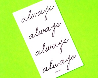 Cursive forever | Etsy