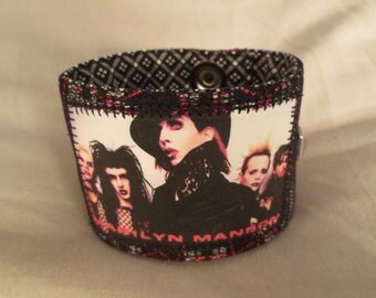Marilyn Manson Cuff Bracelet
