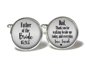 Father of the Bride Cufflinks Style 723