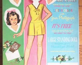 Vintage 1962 You Are a Doll Clothing Cutouts
