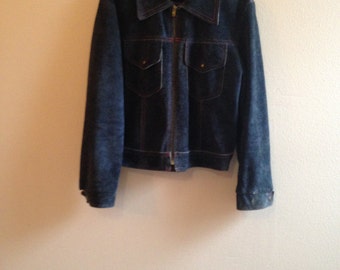 AMF Harley Davidson Jacket, suede motorcycle jacket, mens motorcycle jacket