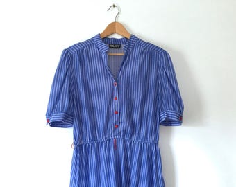 Blue pinstripe dress shirt Blue pinstripe dress shirt