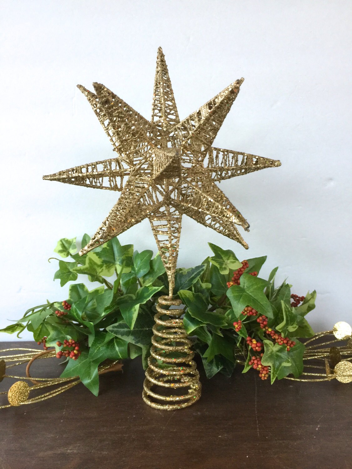 3d metallic gold wire star tree topper large tree large 3d metallic gold wire star tree topper large tree large