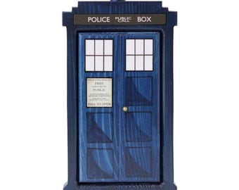 Dr. Who Tardis Fairy Door for Home and Garden