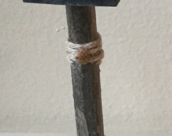 Dollhouse Miniature 1" Scale Set of Outdoor Welcome Posts (VF)