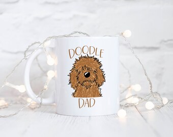 Doodle Dad Mug - Dog Dad - Golden Doodle Dad - Golden Doodle Mug - Dog Dad Mug - Funny Fur Dad - Funny Gifts for Dad - Father's Day Gift