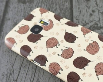 Bumblin' Kiwis Cute New Zealand Kiwi Bird Animal Patterned Samsung Galaxy S6 / S7 Case