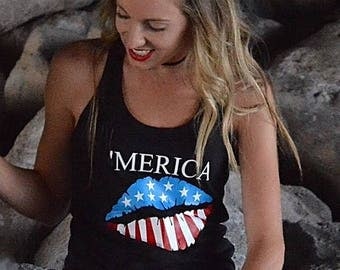 4th of july tank top | Etsy