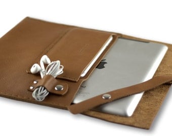 Handmade leather ipad case / NEW İPAD PRO 12.9'' \ Taba