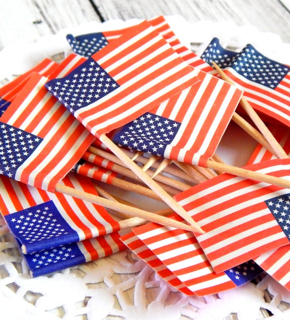 flag toothpicks