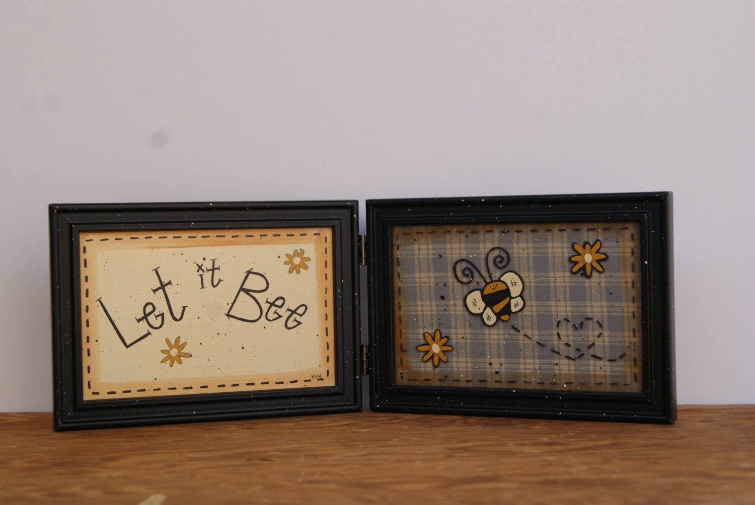 Bumble Bee Picture Frame Country Home Decor Let It Bee