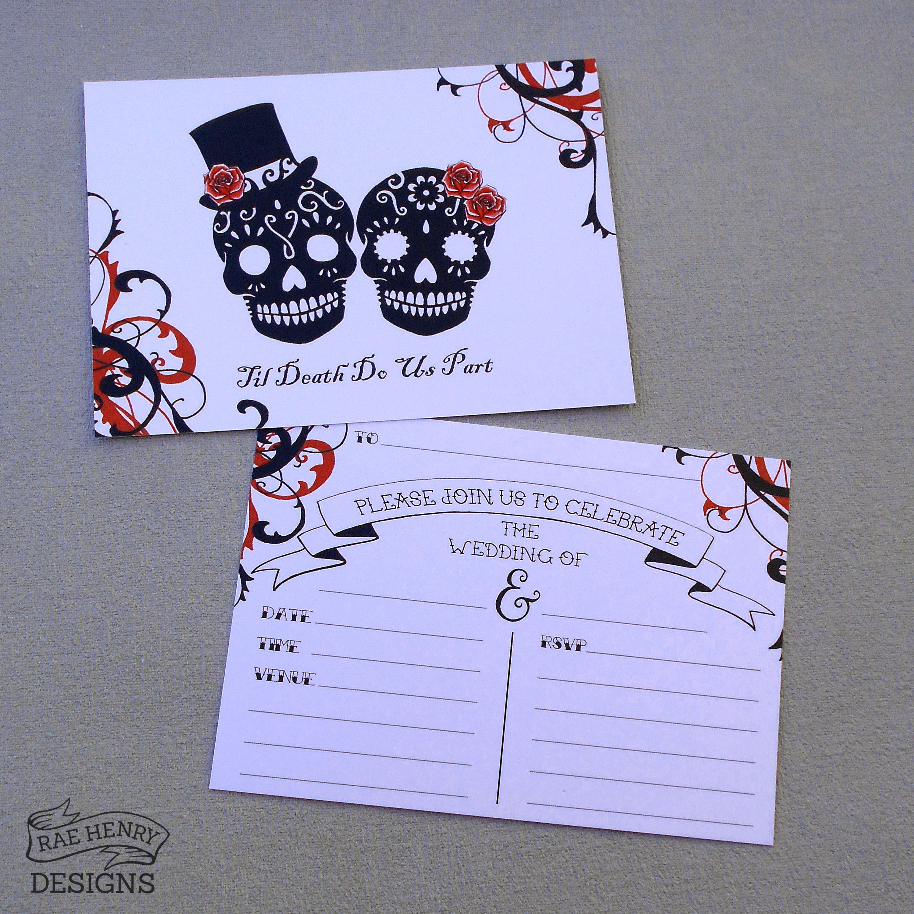 10-sugar-skull-invitations-envelopes-postcards-tattoo