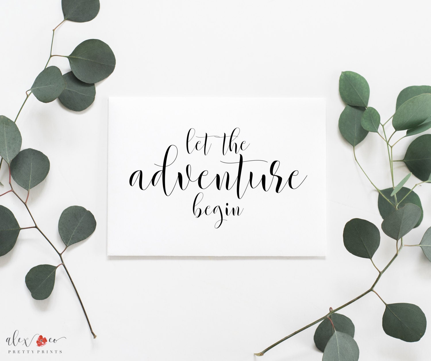 Let The Adventure Begin Printable. Let The by alexandcoprintables