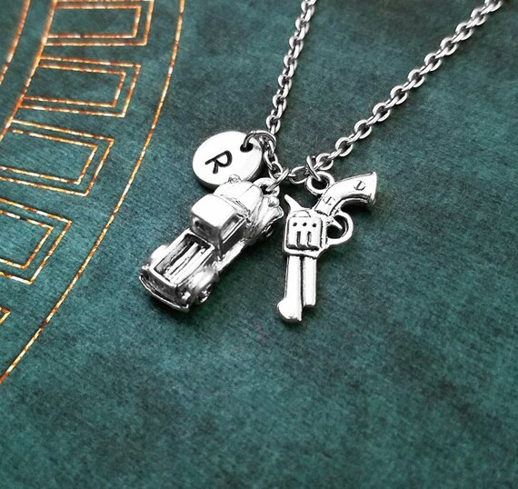 Truck Necklace SMALL Truck Jewelry Trucker Gift Gun Necklace