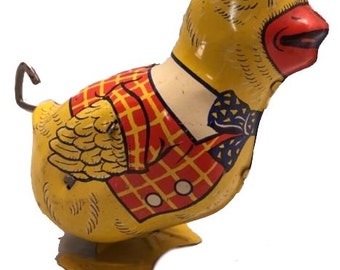 1930s J. Chein & Co Wind Up Chick or Chicken
