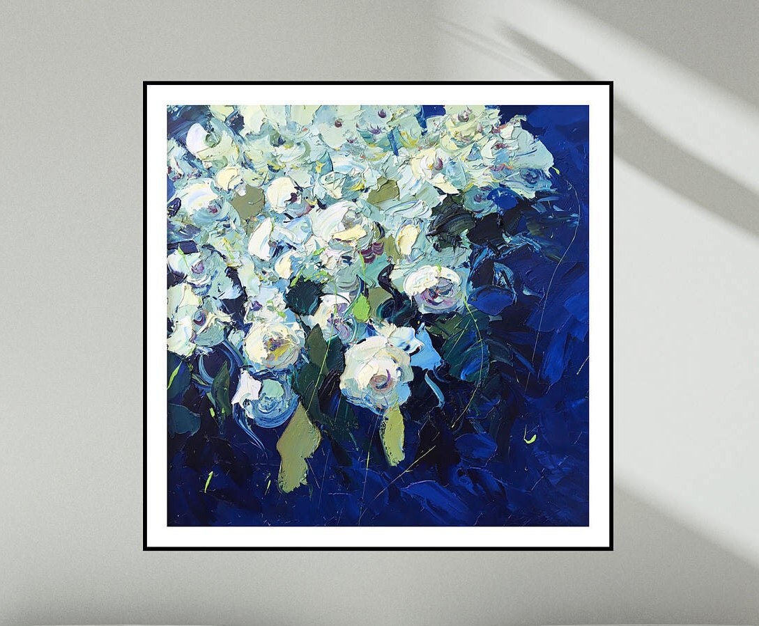 Large Art Prints Flowers Prints Giclee Prints Abstract Art