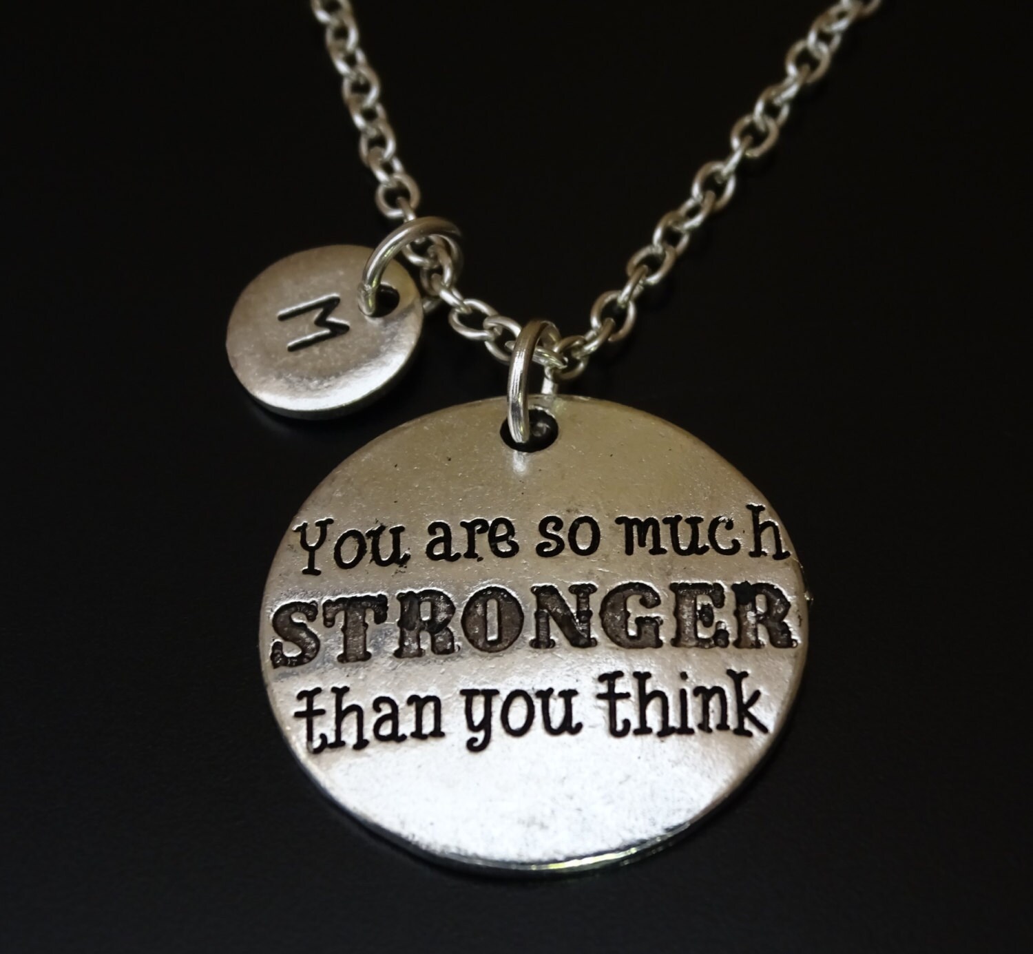 You are so much Stronger than you Think Necklace Break Up