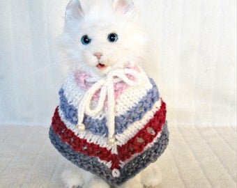 Knit poncho Etsy