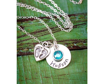 SALE • Mom Necklace New Mom Gift Mommy Necklace Mother Birthday Gift • New Baby Gift Wife • Baby Loss Necklace Baby Shower Gift • First Mom