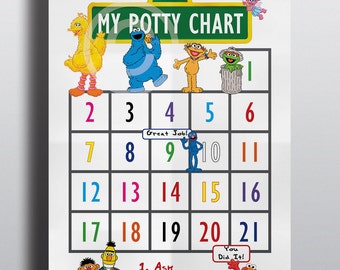 mickey mouse potty training chart