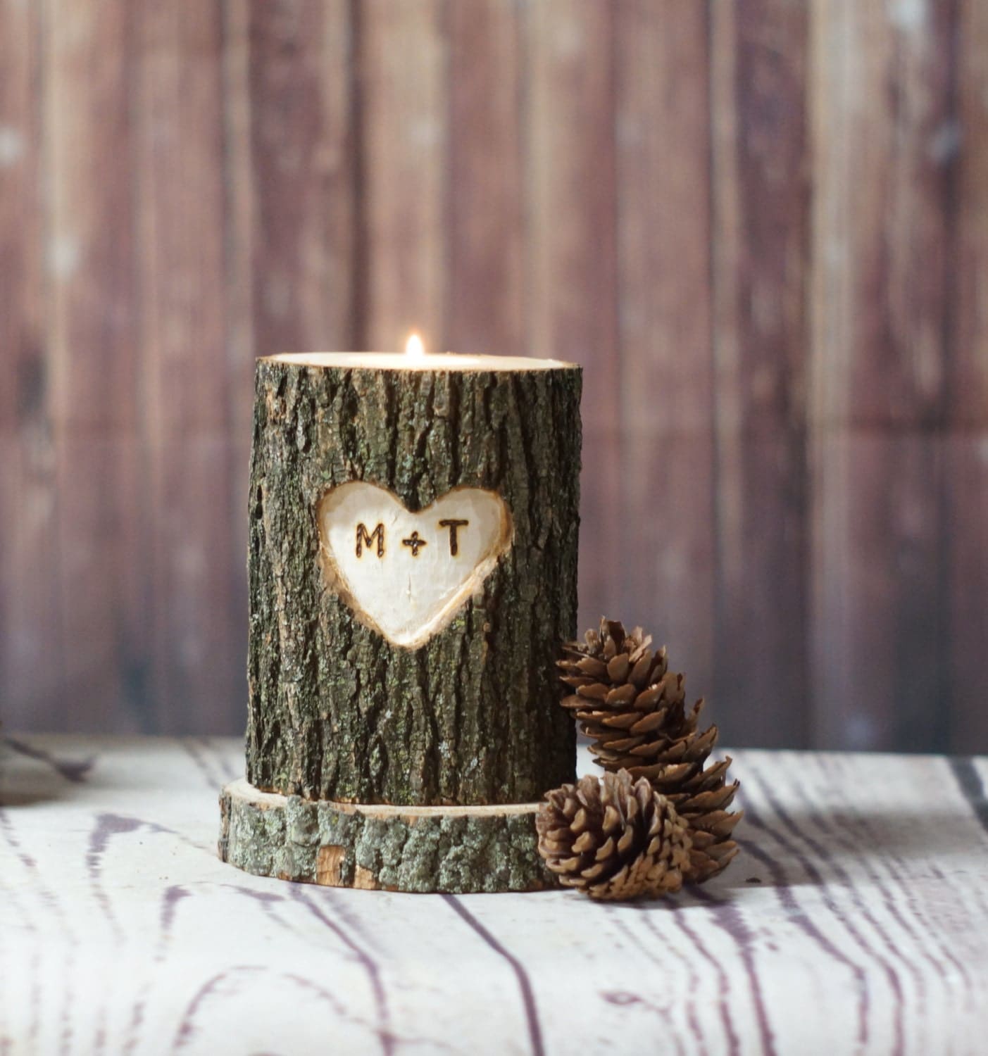 Personalized Candle Holder Personalized Gifts Personalized