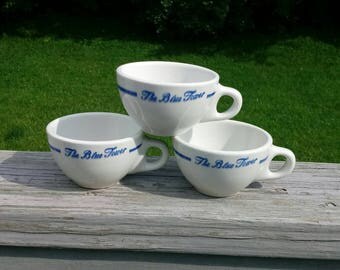 Vintage Sterling restaurant ware coffee cups set of 3