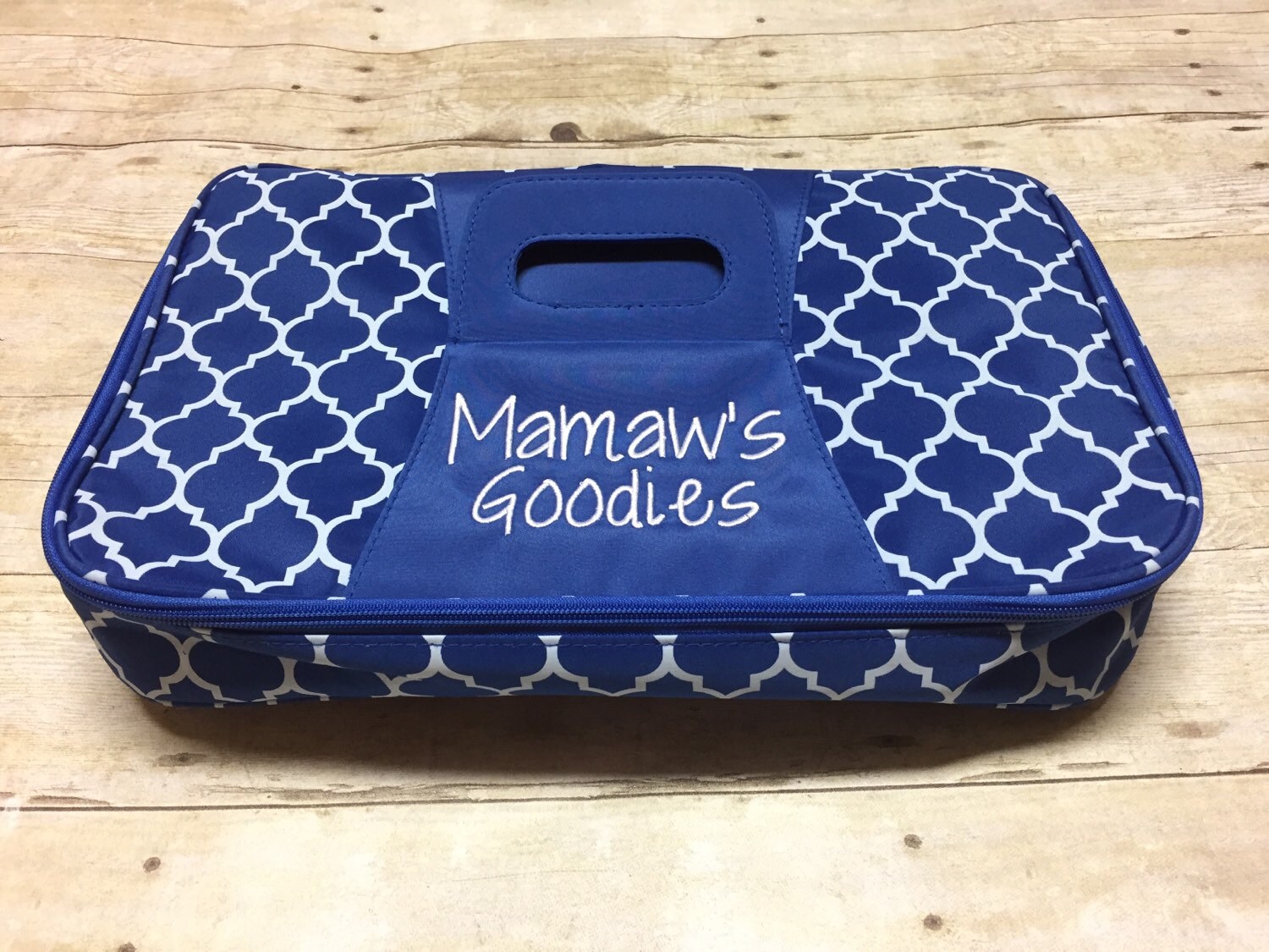 Personalized Casserole Carrier Monogram Canvas Casserole