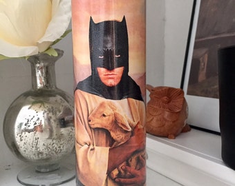 St Batman Prayer Candle
