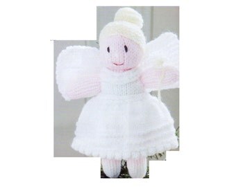 christmas angel tree topper dk knitting pattern 99p pdf