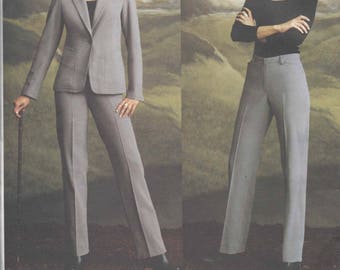 Vogue DKNY Jacket/pant pattern - 8-10-12 OOP