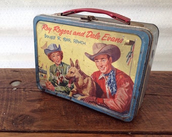 Vintage lunch box | Etsy