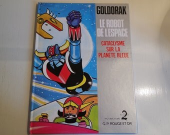 France 1978 Goldorak album in french : "Cataclysm on the Blue Planet"