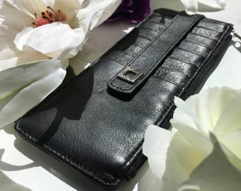 Wallet and Cardholder LODS leather black NWOT