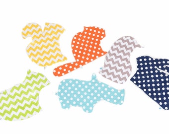 Nursery Decor Burp Cloths | Set of 3 Animal Shaped Burp Cloths | The Vomit Varmints! Choose any 3! | The Perfect Baby Shower Gift!