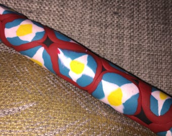 5mm metal crochet hook w hand crafted handle