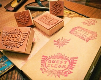Monster Hunter Rubber Stamps (4 Designs from MH4U and MHGen!)
