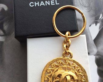 Chanel keychain | Etsy