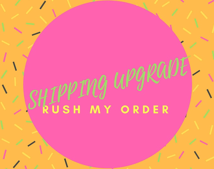 Shipping Rush Add On For Items